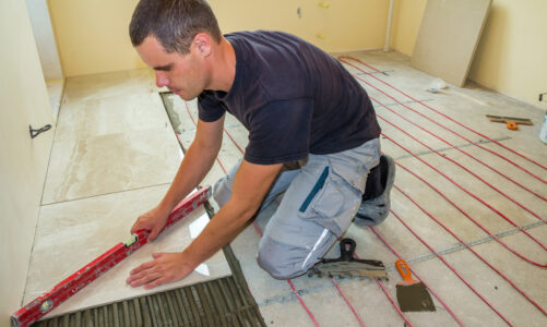 recouvrir un carrelage