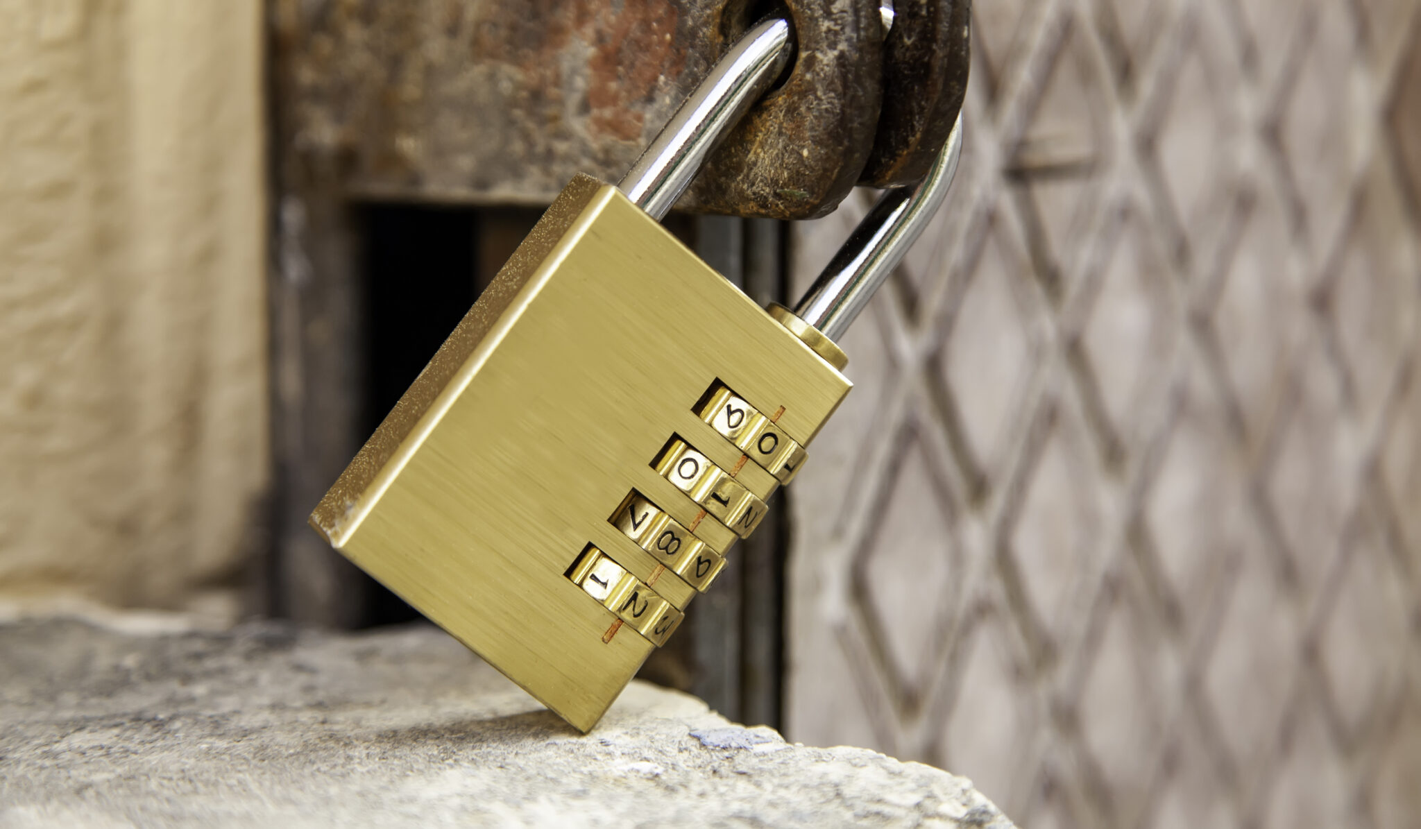 verrou à code mécanique