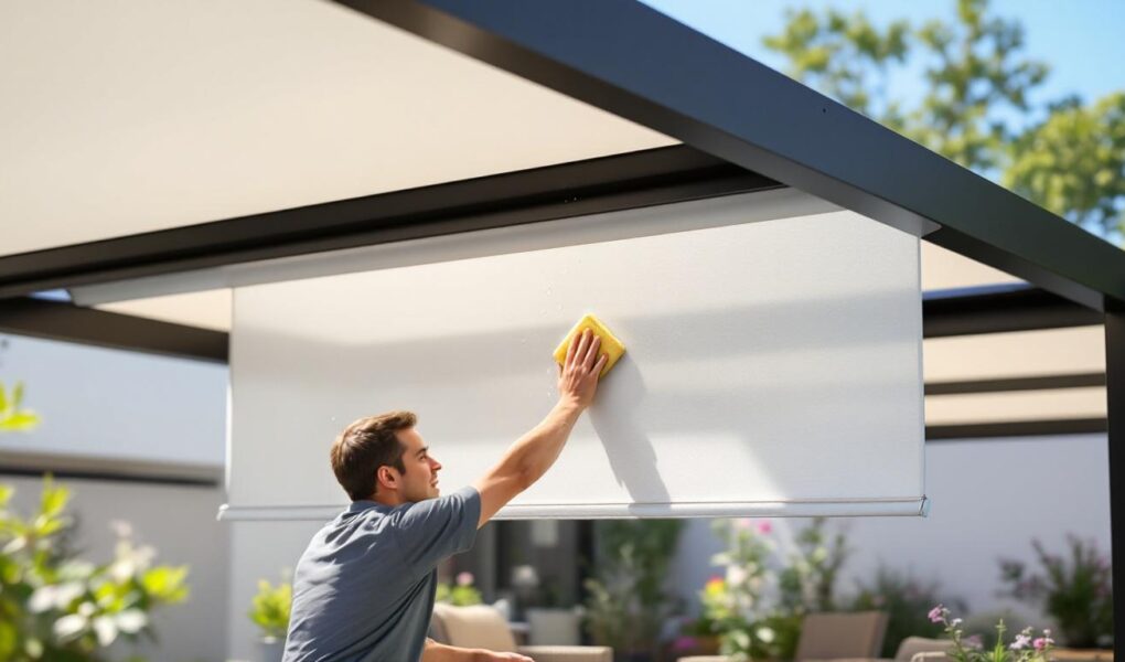 découvrez nos conseils pratiques pour l'entretien de votre toile de pergola rétractable et prolongez sa durée de vie en conservant son esthétique et sa fonctionnalité.