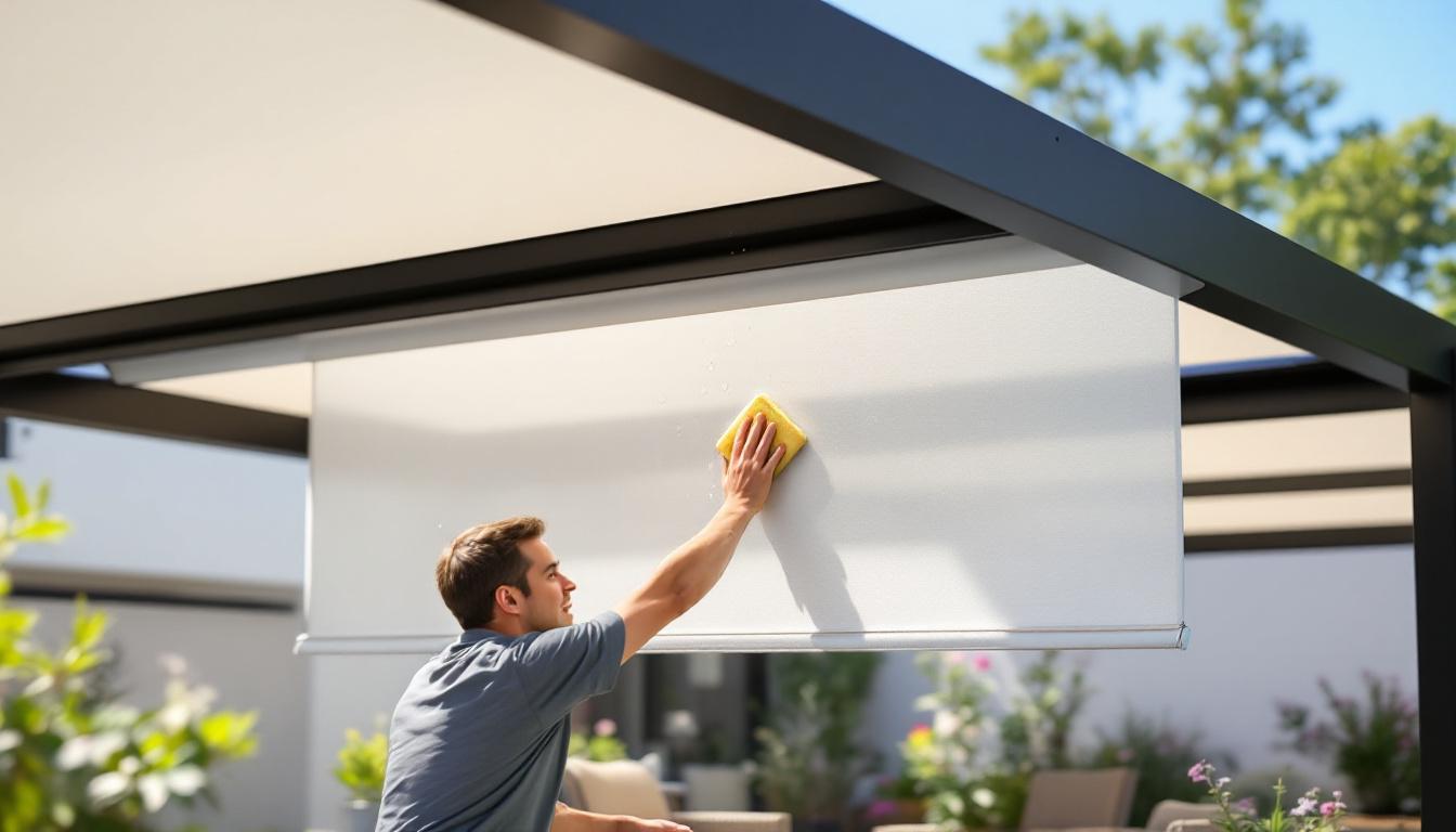 découvrez nos conseils pratiques pour l'entretien de votre toile de pergola rétractable et prolongez sa durée de vie en conservant son esthétique et sa fonctionnalité.