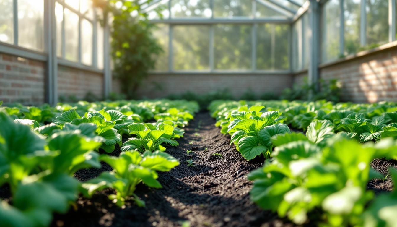 découvrez comment la toile de paillage pour serre de jardin protège efficacement vos cultures en empêchant la pousse des mauvaises herbes, tout en conservant l'humidité du sol.