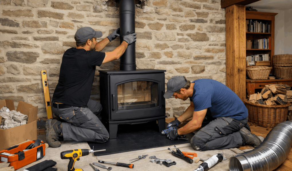 construction de cheminée