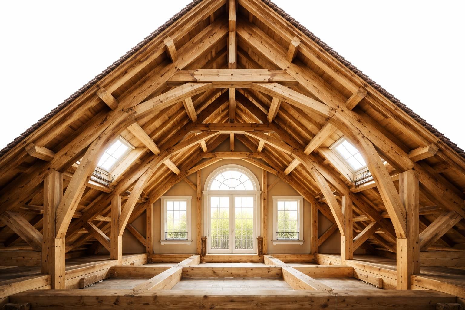 découvrez comment la charpente mansardée optimise l'espace intérieur grâce à son design ingénieux et ses secrets de construction en architecture.
