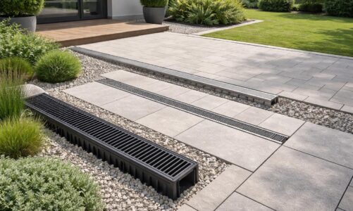 Caniveau extérieur : quel type choisir pour un drainage de cour parfait