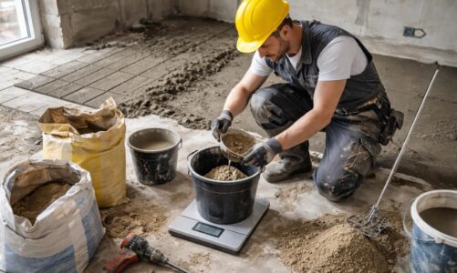 Dosage pour la chape avec carrelage : Les meilleures pratiques des experts