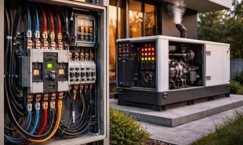 Groupe électrogène automatique : l&rsquo;inverseur de source en cas de coupure