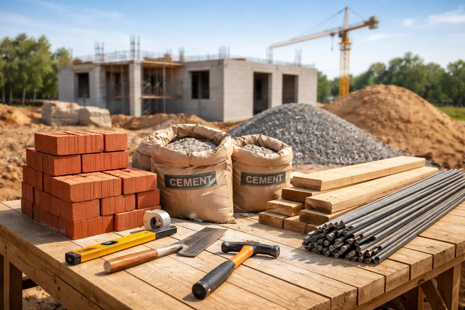 découvrez la liste complète des matériaux de construction essentiels pour garantir le succès de votre chantier. préparez-vous efficacement avec nos conseils pratiques et indispensables.