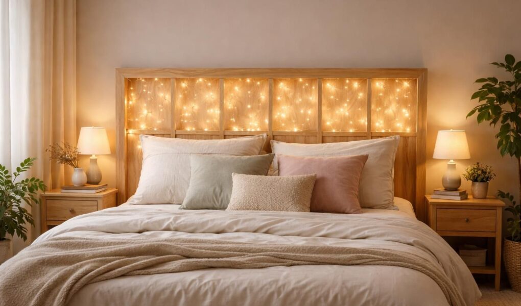 découvrez comment fabriquer une tête de lit lumineuse diy pour apporter une ambiance chaleureuse et cosy à votre chambre. guide simple et idées déco inspirantes.