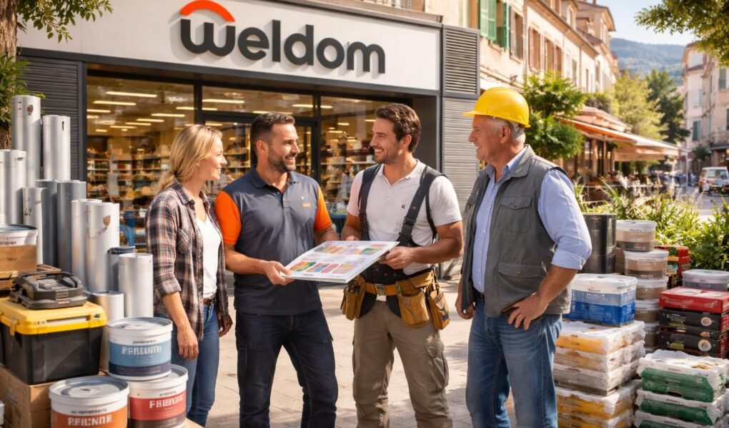 weldom marseille redon, votre expert de proximité pour tous vos chantiers, propose une large gamme de matériaux et outils de qualité pour réussir vos projets de construction et rénovation.