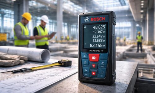 Bosch GLM 100C : la mesure connectée pour des chantiers 2.0