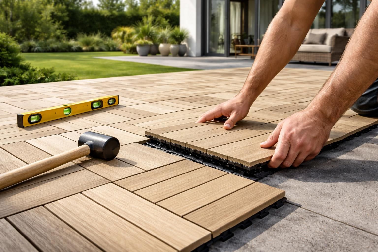 découvrez comment poser facilement des dalles de terrasse clipsables grâce à notre guide pratique et rapide pour un extérieur impeccable en un clin d'œil.