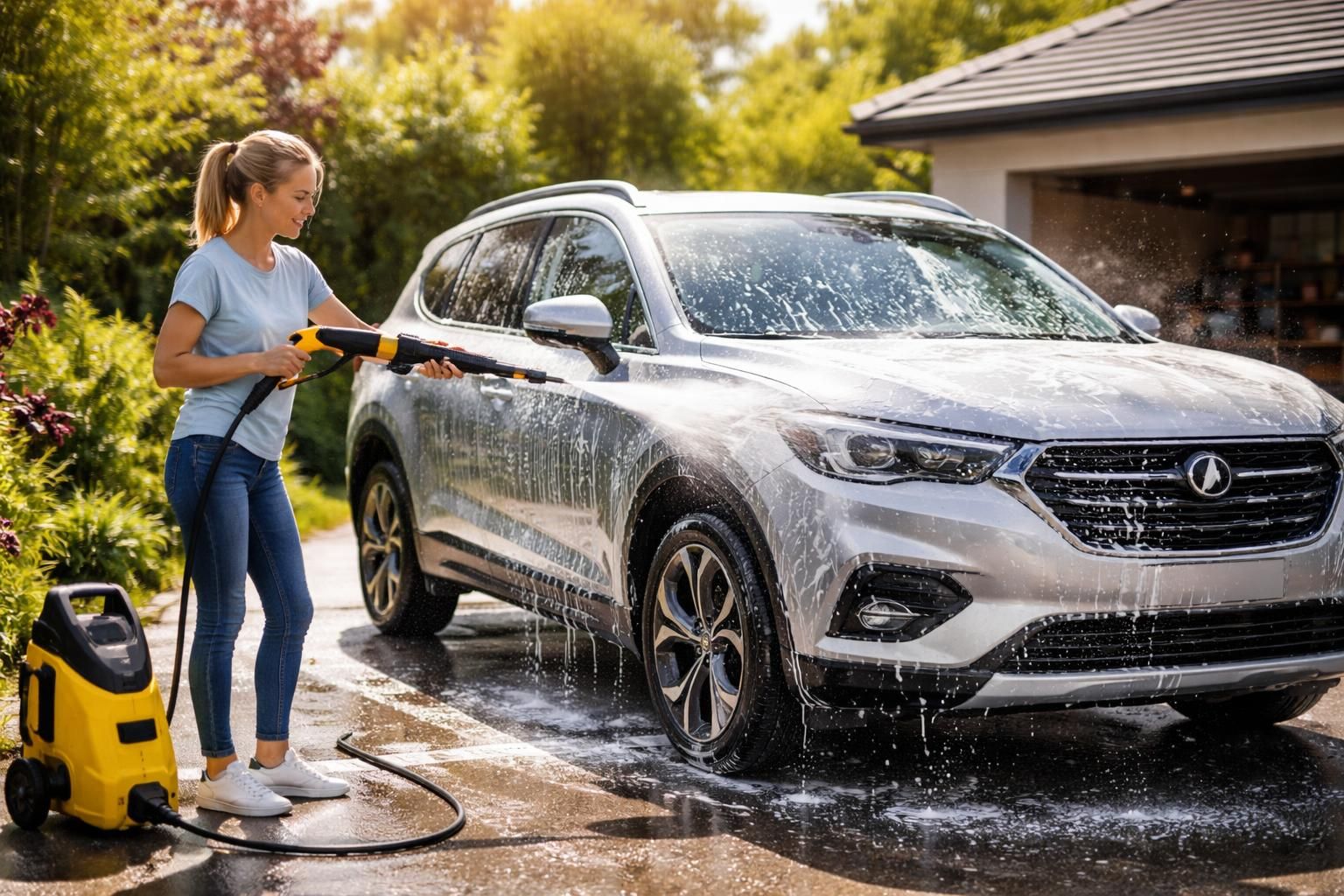 découvrez comment choisir le karcher idéal pour un nettoyage auto efficace et obtenir une carrosserie éclatante sans effort.
