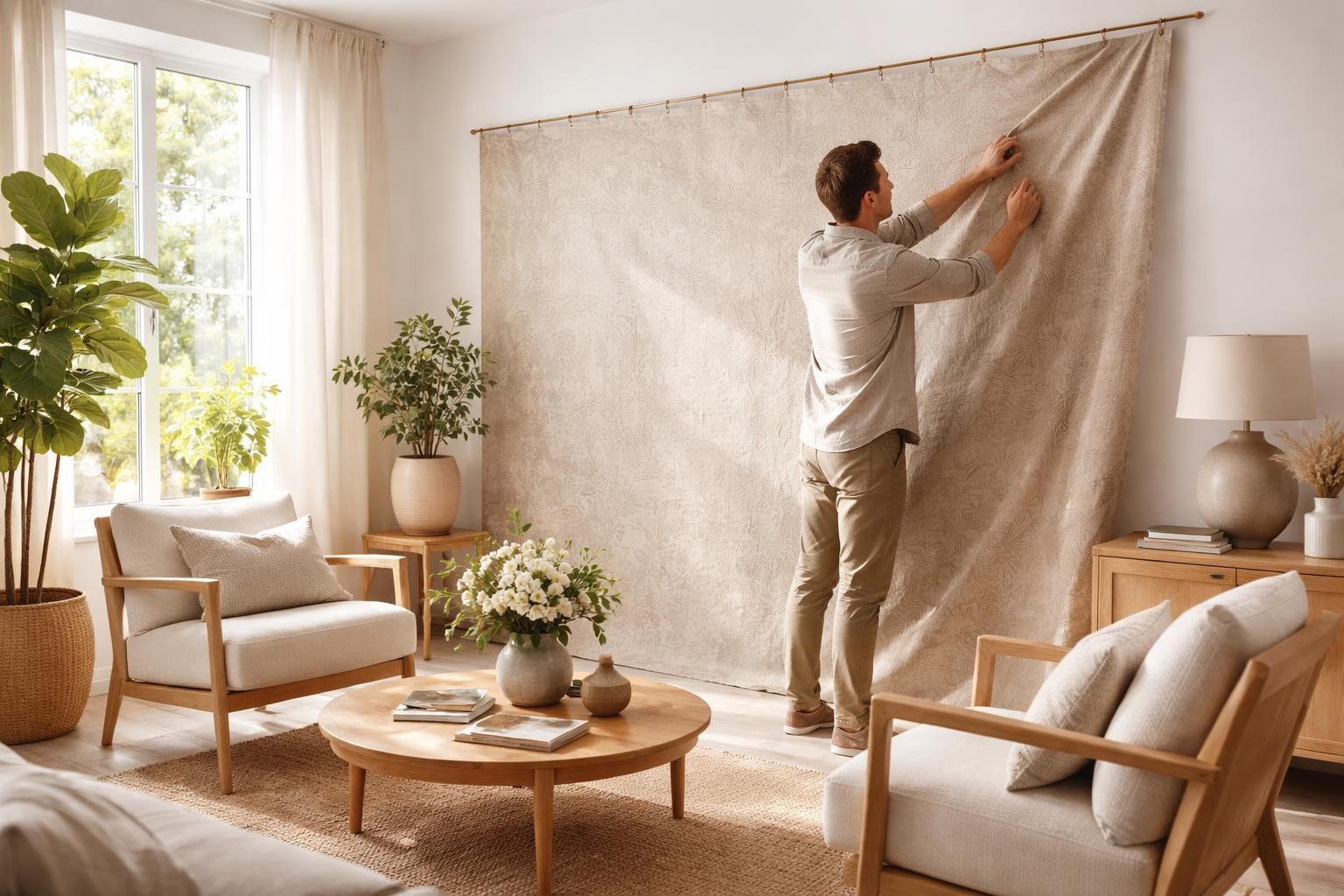 découvrez notre guide complet pour réussir la pose de tissu mural et transformer votre intérieur avec une décoration textile élégante et personnalisée.