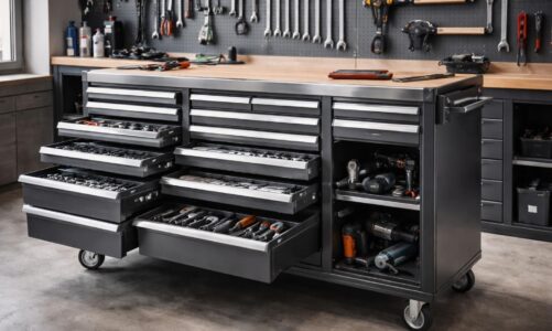 Servante d&rsquo;atelier XL : organisez tout votre outillage avec un modèle pro