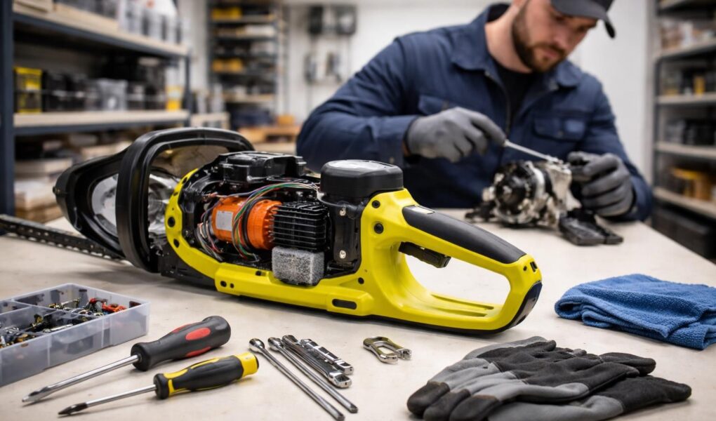 découvrez les solutions efficaces aux problèmes moteurs fréquents des taille-haies ryobi pour un jardinage sans interruption.