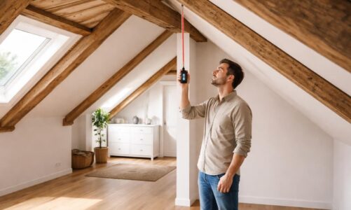 Comment calculer la hauteur sous pente pour la loi Carrez ?