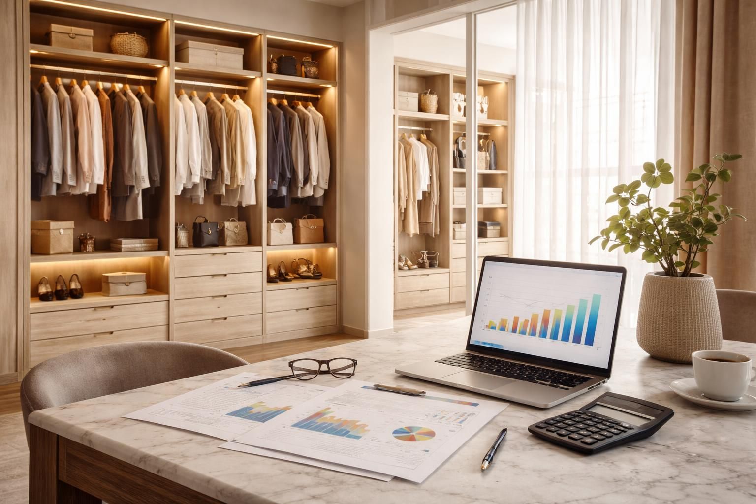 découvrez si vous pouvez inclure le dressing et les meubles dans votre prêt immobilier et les conditions pour financer votre aménagement lors de l'achat de votre logement.