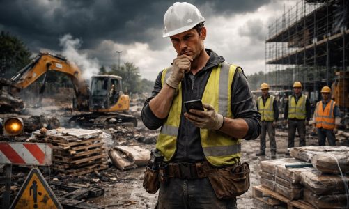 Les circonstances qui permettent à un artisan de décider d&rsquo;arrêter un chantier en cours