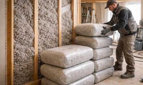 Combien de sacs de ouate de cellulose au m2 sont nécessaires pour des travaux d&rsquo;isolation performants ?