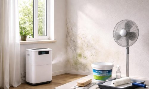 Comment réduire le taux d&rsquo;humidité sur le mur en plâtre pour éviter la moisissure ?