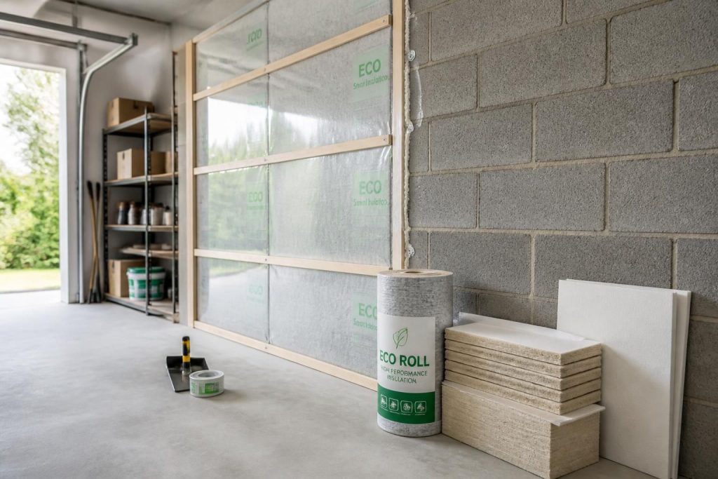 explorez les dernières innovations pour isoler efficacement votre garage avec des murs en parpaing et améliorez votre confort thermique.