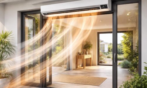 Explorez le rideau d&rsquo;air chaud : fonctionnement et impact sur vos factures d&rsquo;énergie