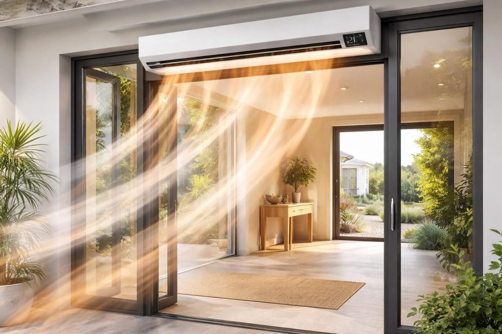 découvrez comment le rideau d'air chaud fonctionne et comment il peut vous aider à réduire vos factures d'énergie tout en améliorant le confort de votre intérieur.