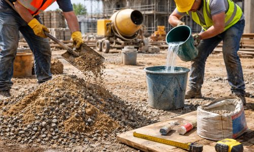 découvrez les erreurs courantes à éviter lors du dosage du béton avec un mélange sable gravier tout prêt pour garantir un béton de qualité et durable.
