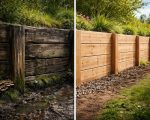 découvrez comment les différents facteurs environnementaux influencent la durabilité et la longévité des murs de soutènement en bois, et apprenez à protéger efficacement vos structures.