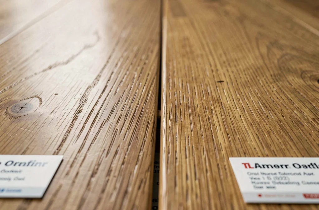 Comparaison finition huile et cire sur parquet chêne compatible chauffage au sol